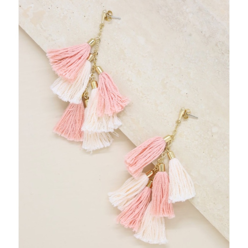 Ettika daydreamer tassel earrings - brand new